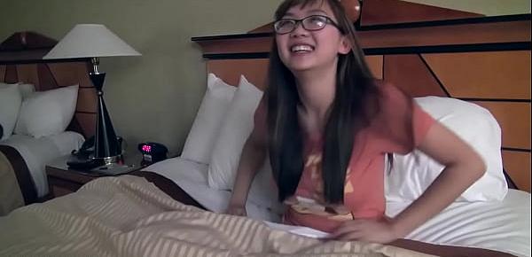 trendsCute busty asian girlfriend fngers in glasses